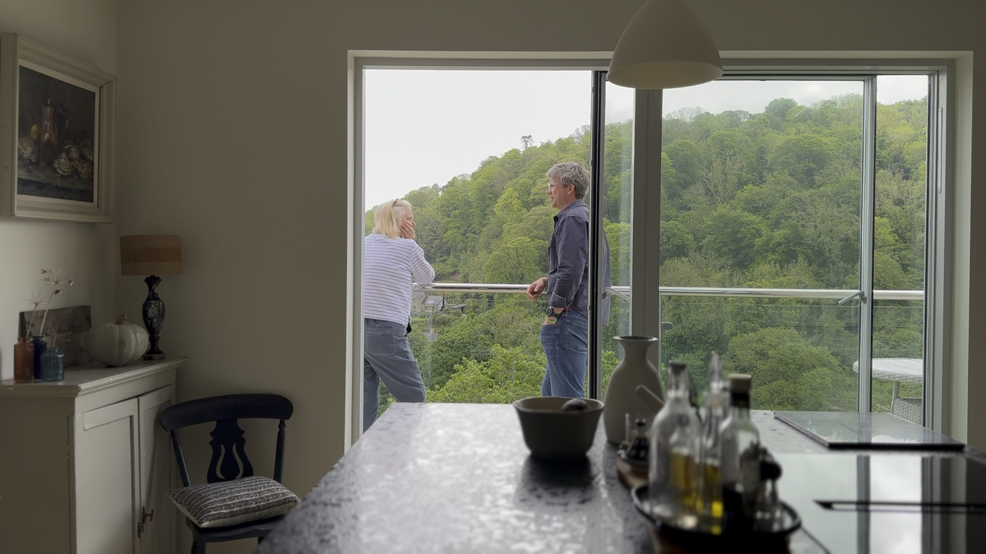conversation with clients. Threshold Architects Passivhaus Tim Offer South Devon South Hams